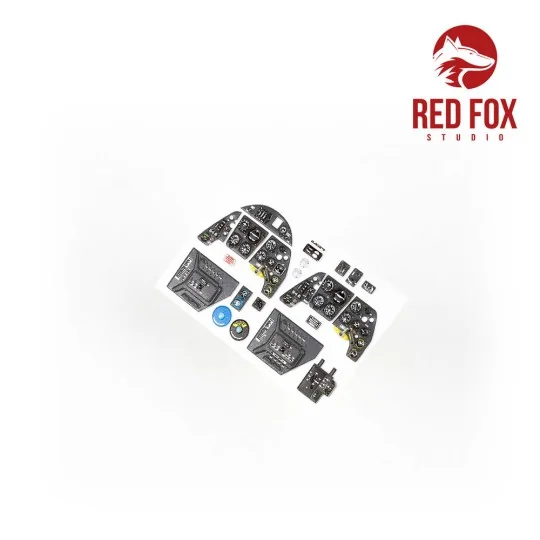 1/32 Bf 109G-2/G-4 (for Revell kit), 1/32 - Red Fox Studio RFSQS-32129