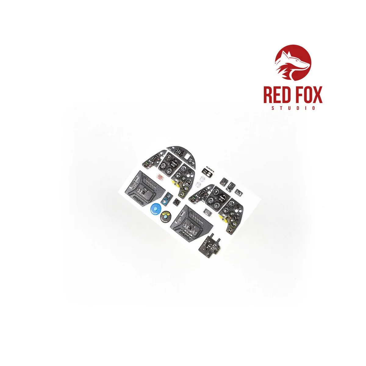 1/32 Bf 109G-2/G-4 (for Revell kit), 1/32 - Red Fox Studio RFSQS-32129