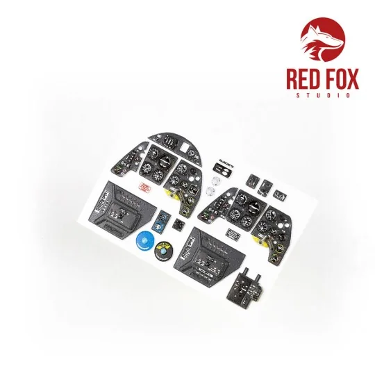 1/32 Bf 109G-2/G-4 (for Revell kit), 1/32 - Red Fox Studio RFSQS-32129