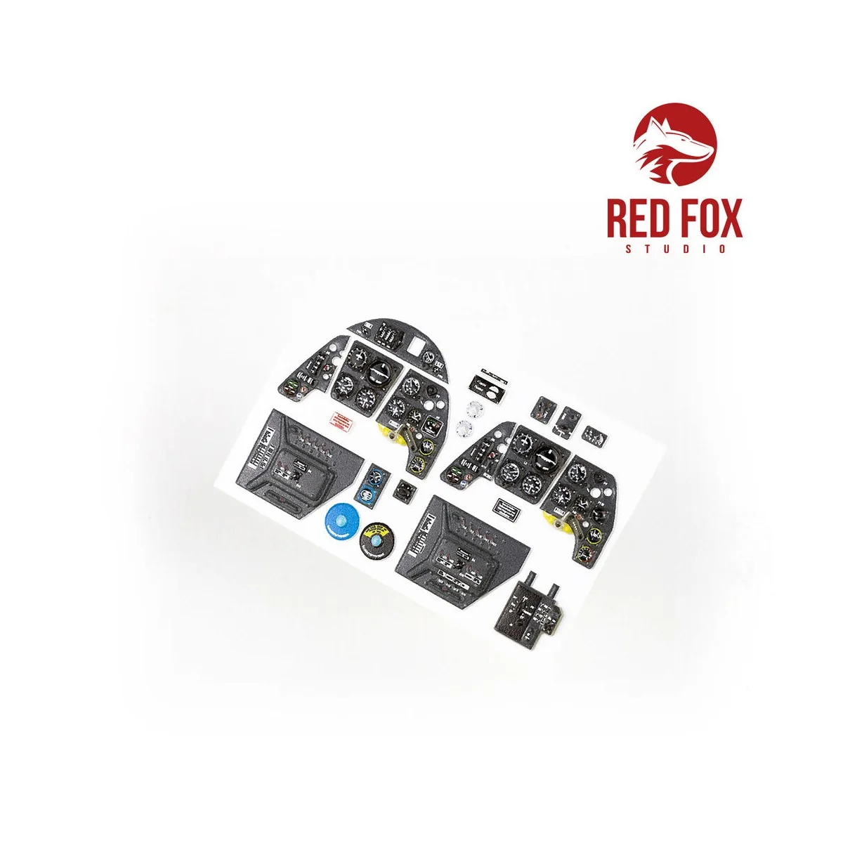 1/32 Bf 109G-2/G-4 (for Revell kit), 1/32 - Red Fox Studio RFSQS-32129
