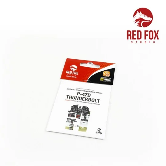 1/32 P-47D Thunderbolt (for Hasegawa kit), 1/32 - Red Fox Studio RF...