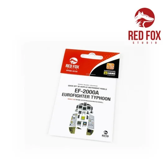 1/32 EF-2000A Eurofighter Typhoon (for Revell kit) - Red Fox Studio...