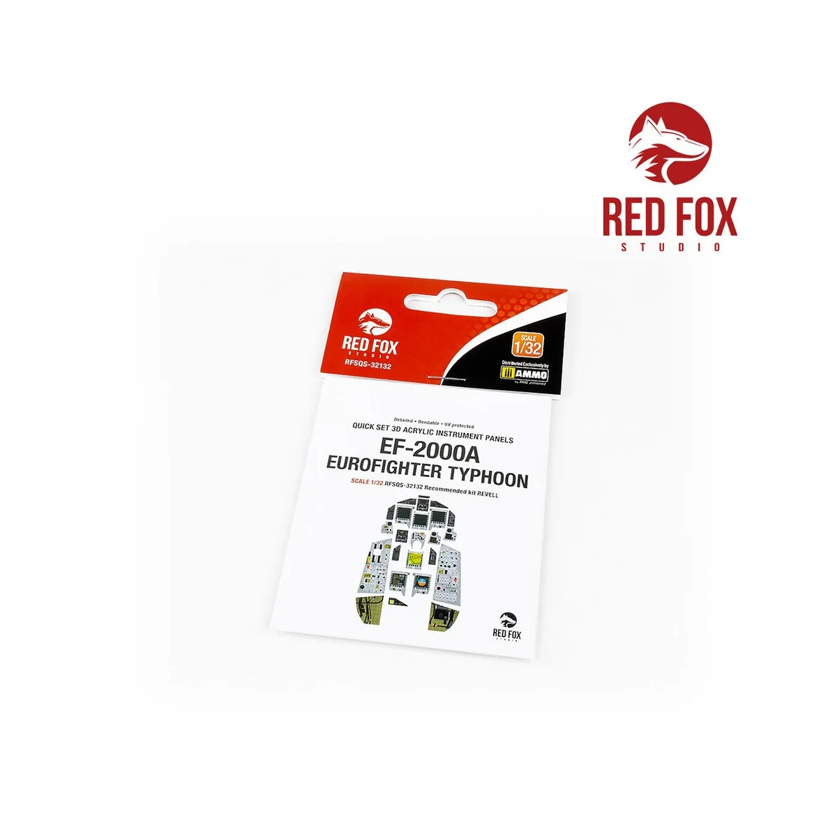 1/32 EF-2000A Eurofighter Typhoon (for Revell kit) - Red Fox Studio...
