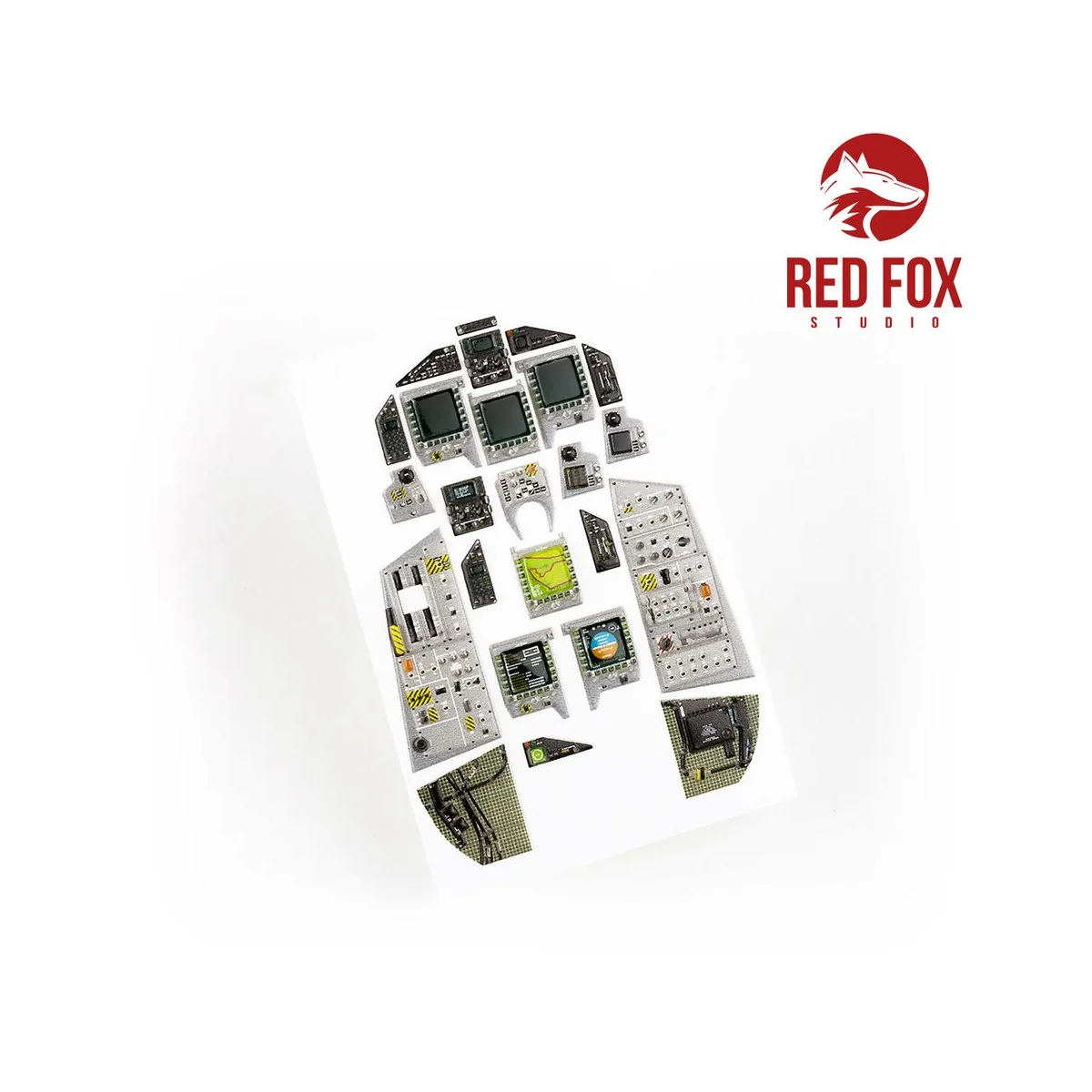 1/32 EF-2000A Eurofighter Typhoon (for Revell kit), 1/32 - Red Fox ...