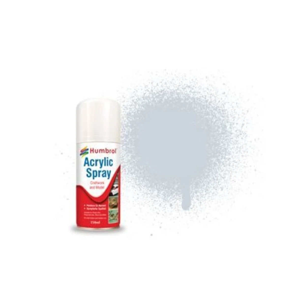 HUMBROL METALCOTE HOBBY VARNISH SPRAY 150ML No 27002 MetalcotePolis...