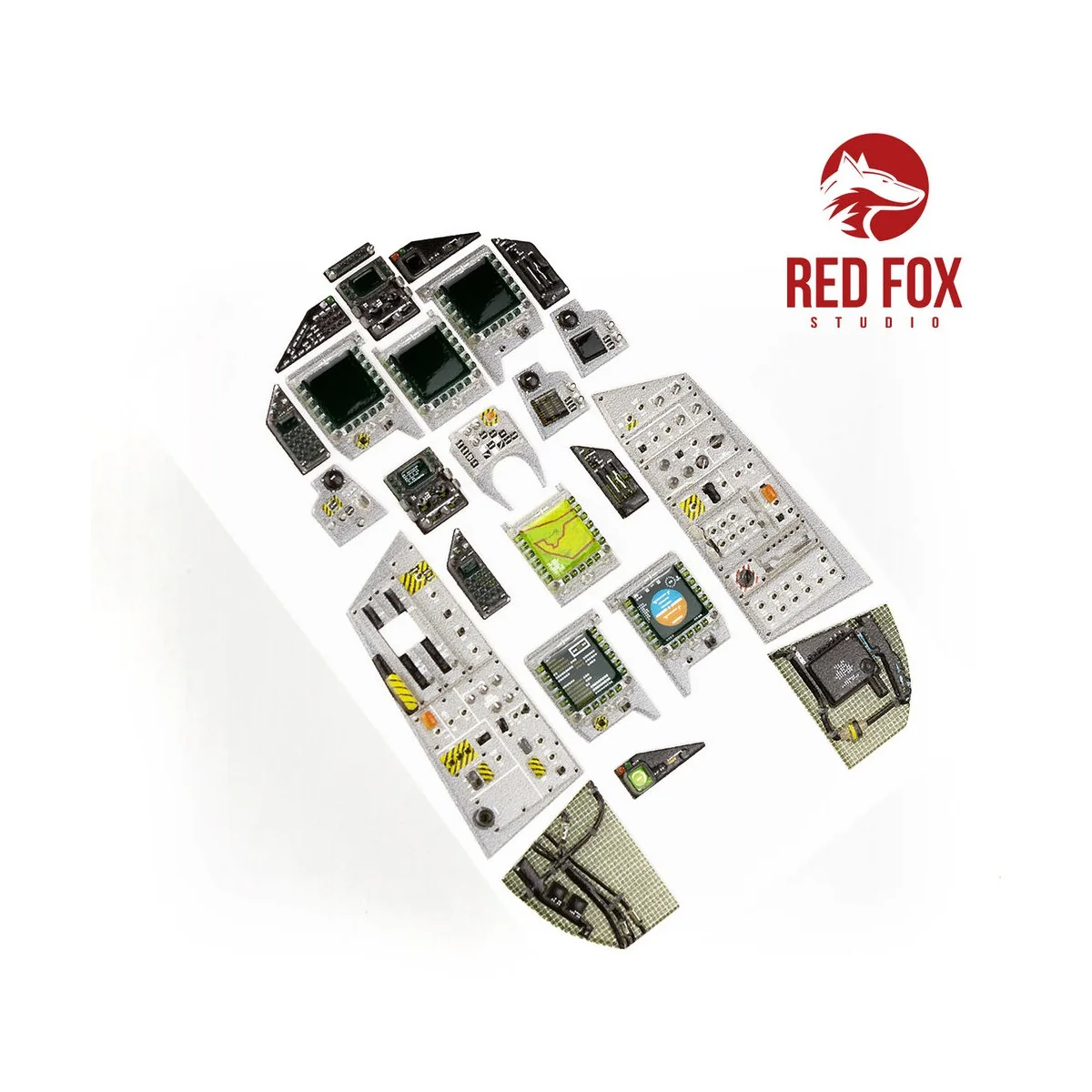 1/32 EF-2000A Eurofighter Typhoon (for Revell kit) - Red Fox Studio...