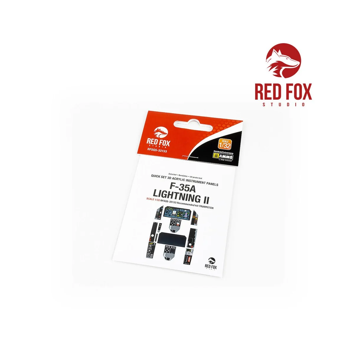 1/32 F-35A Lightning II (for Trumpeter kit), 1/32 - Red Fox Studio ...