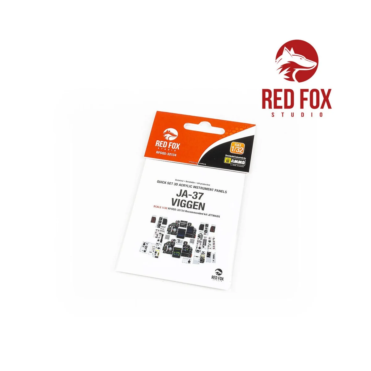 1/32 Saab JA-37 Viggen (for Jetmads kit), 1/32 - Red Fox Studio RFS...