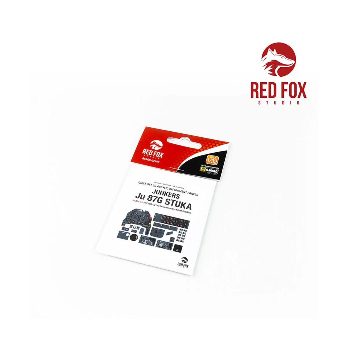 1/32 Junkers Ju 87G Stuka (for Hasegawa kit), 1/32 - Red Fox Studio...