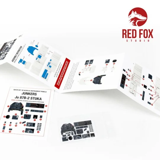 1/32 Junkers Ju 87G Stuka (for Hasegawa kit) - Red Fox Studio RFSQS...