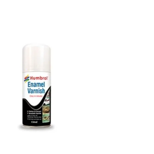 HUMBROL ENAMEL HOBBY VARNISH SPRAY 150ML No 49 Varnish Matt - Humbr...