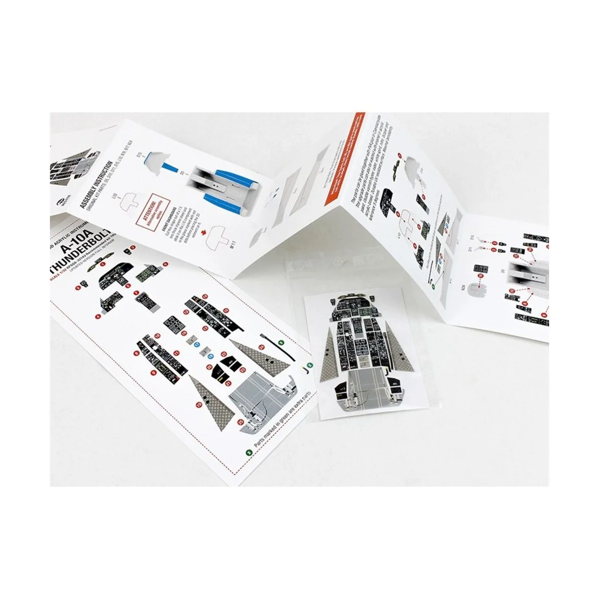 1/32 A-10A Thunderbolt II Updated full interior (for Trumpeter kit)...
