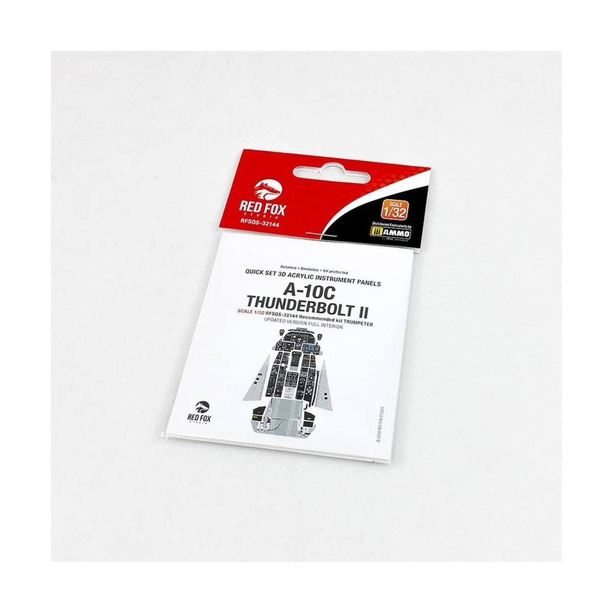 1/32 A-10C Thunderbolt II Updated full interior (for Trumpeter kit)...