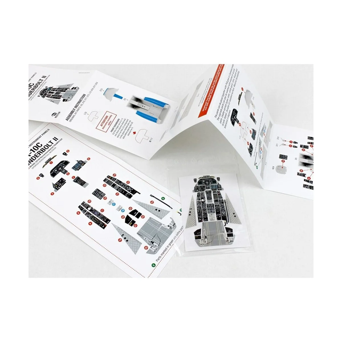 1/32 A-10C Thunderbolt II Updated full interior (for Trumpeter kit)...