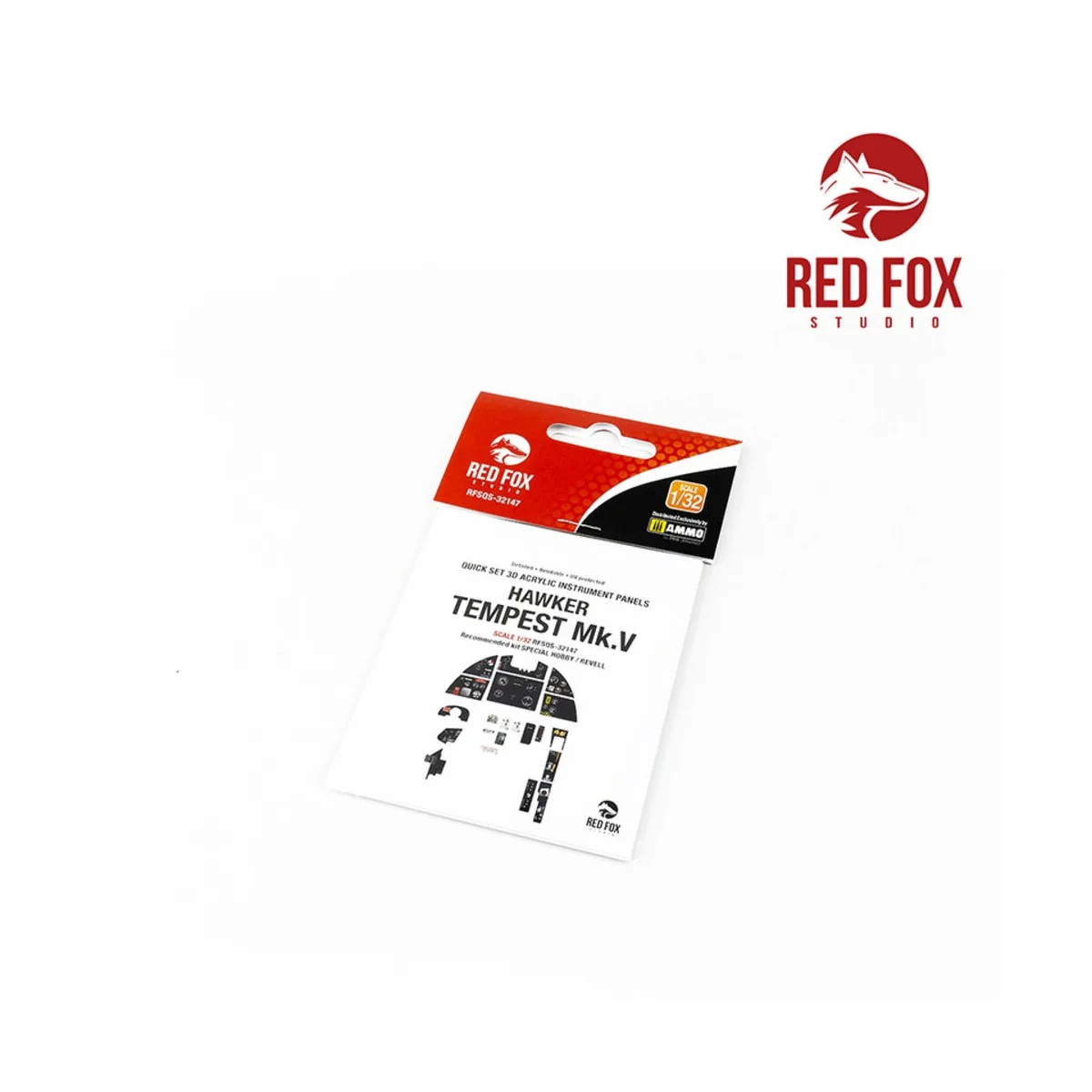 1/32 Hawker Tempest Mk.V (for Revell kit), 1/32 - Red Fox Studio RF...