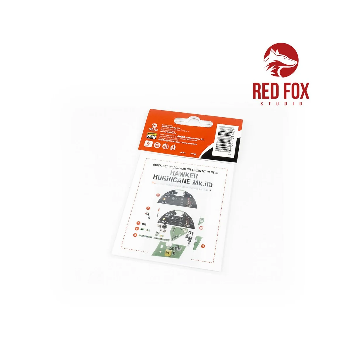 1/32 Hawker Hurricane Mk Iib (for Revell kit), 1/32 - Red Fox Studi...