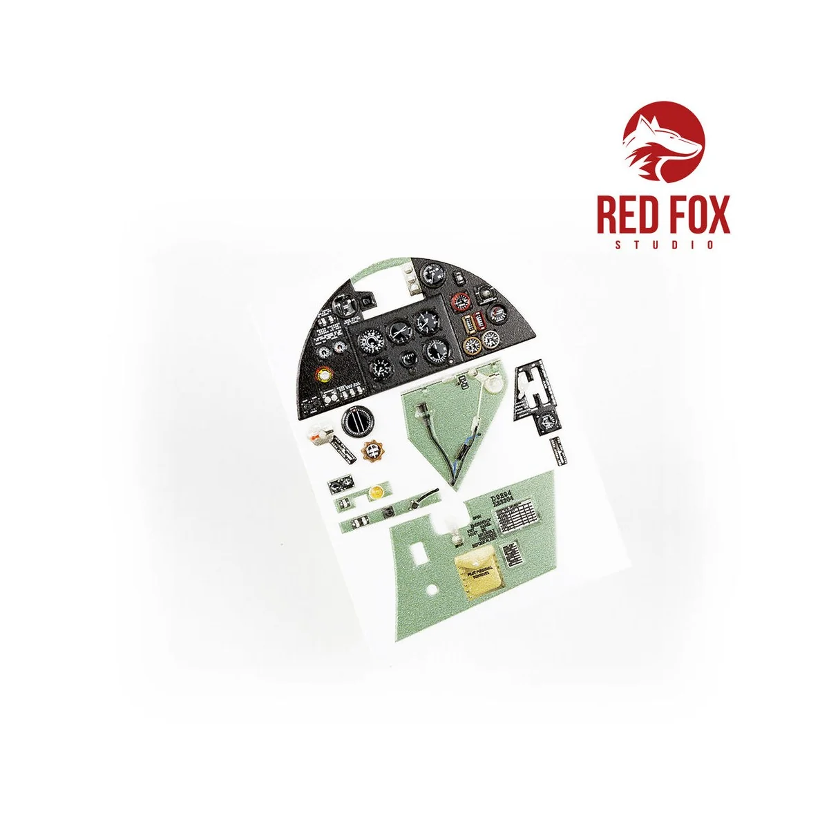 1/32 Hawker Hurricane Mk Iib (for Revell kit) - Red Fox Studio RFSQ...