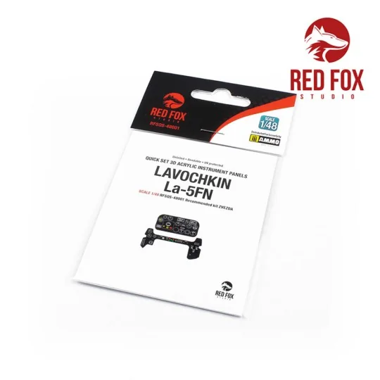 1/48 Lavochkin La-5FN (for Zvezda kit), 1/48 - Red Fox Studio RFSQS... 1/48 Lavochkin La-5FN (for Zvezda kit), 1/48 - Red Fox Studio RFSQS...