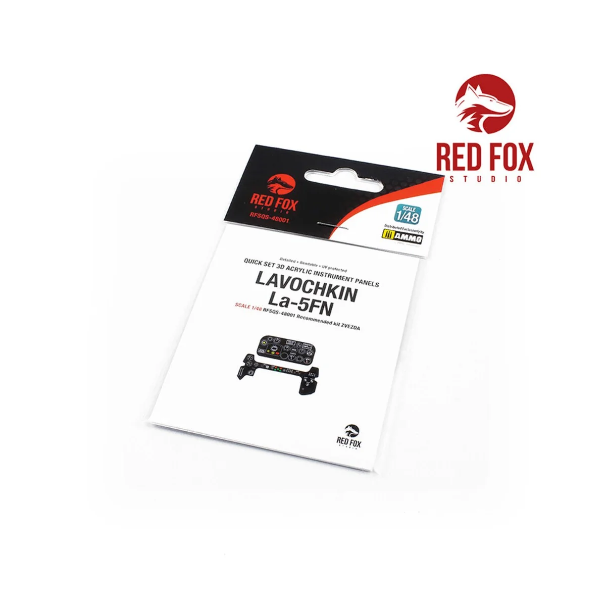 1/48 Lavochkin La-5FN (for Zvezda kit) - Red Fox Studio RFSQS-48001