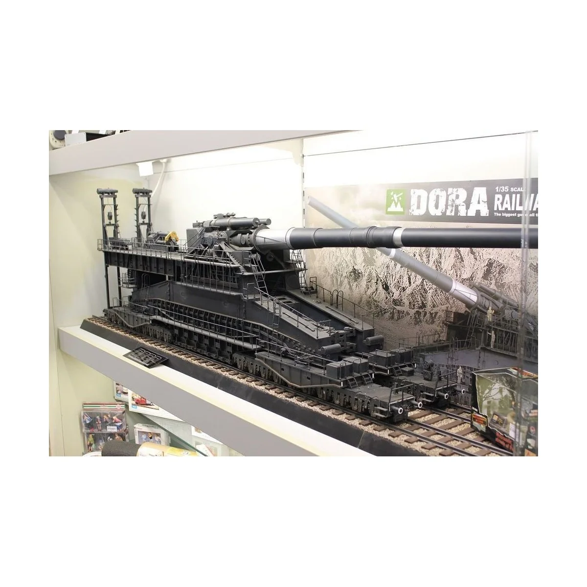 Dora Railway Gun Limited Edition!, 1/35 - Glow2B Modellbau 8109999 Dora Railway Gun Limited Edition!, 1/35 - Glow2B Modellbau 8109999