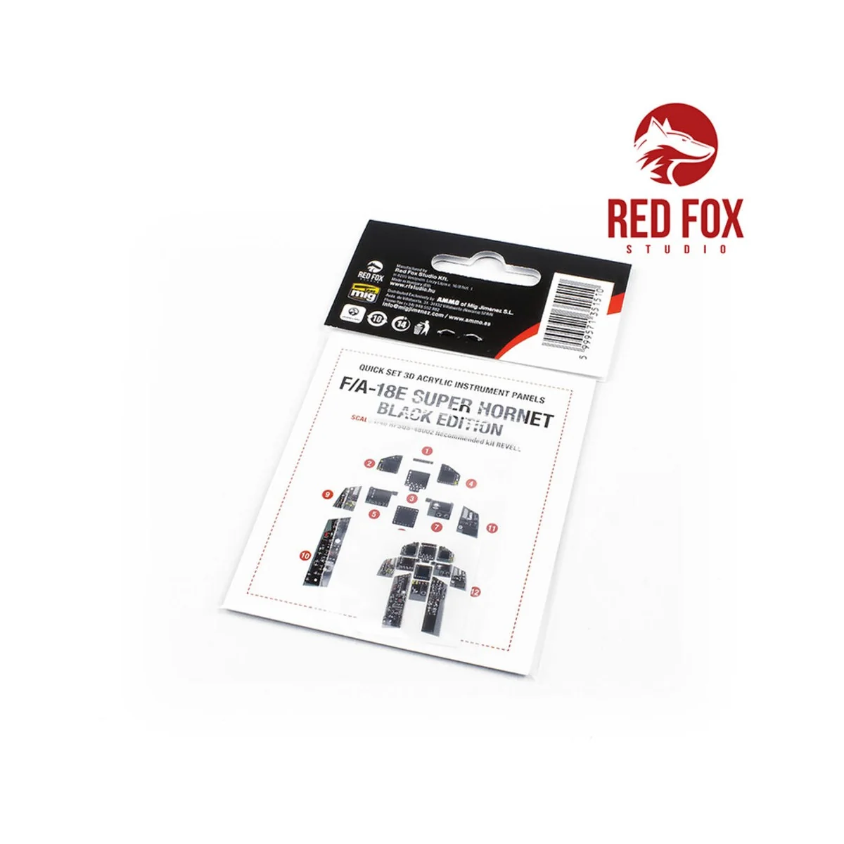 1/48 F/A-18E Super Hornet BE (for Revell kit), 1/48 - Red Fox Studi...