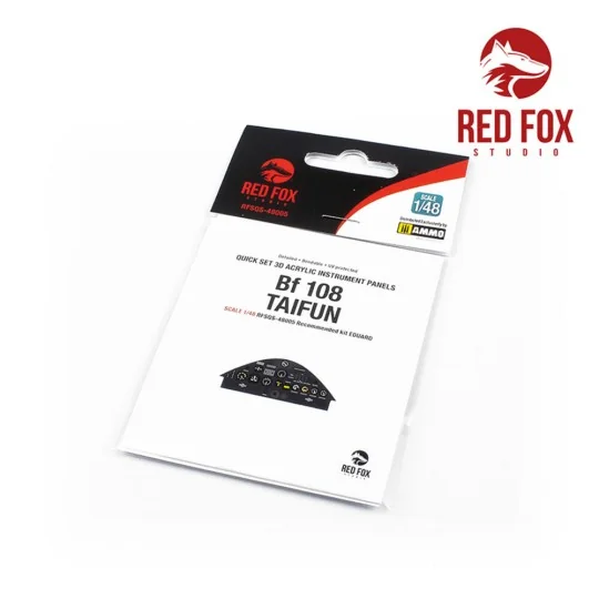 1/48 Bf 108 Taifun (for Eduard kit), 1/48 - Red Fox Studio RFSQS-48005