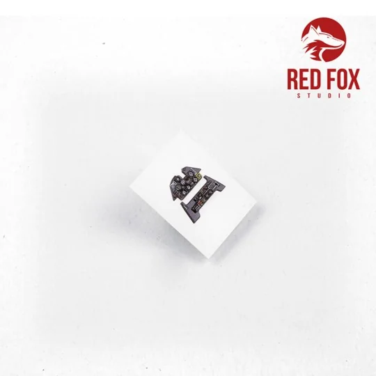 1/48 Messerschmitt Bf 109C-3 (for Modelsvit kit), 1/48 - Red Fox St...