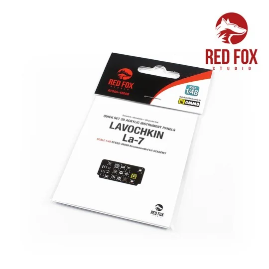 1/48 Lavochkin La-7 (for Academy kit) - Red Fox Studio RFSQS-48008