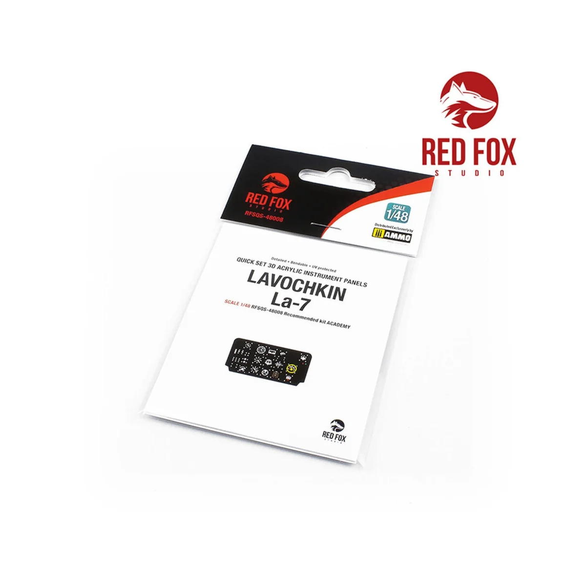 1/48 Lavochkin La-7 (for Academy kit), 1/48 - Red Fox Studio RFSQS-...