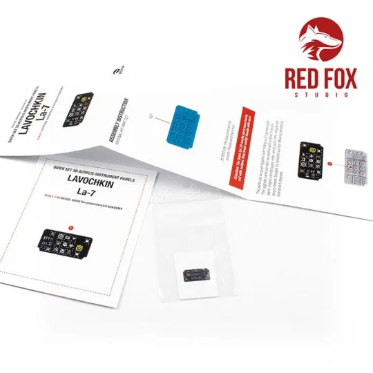 1/48 Lavochkin La-7 (for Academy kit) - Red Fox Studio RFSQS-48008