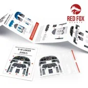 1/48 Rockwell B-1B Lancer (Early) (for Revell kit) - Red Fox Studio...