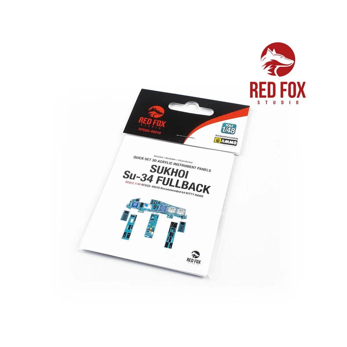 1/48 Su-34 Fullback (for Kitty Hawk kit), 1/48 - Red Fox Studio RFS...