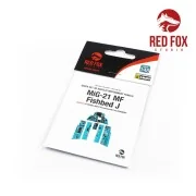 1/48 MiG-21MF Fishbed J (for Academy kit), 1/48 - Red Fox Studio RF...