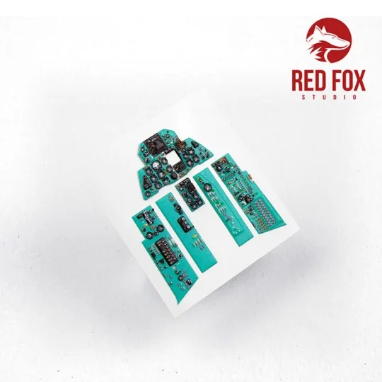 1/48 MiG-21MF Fishbed J (for Academy kit) - Red Fox Studio RFSQS-48015