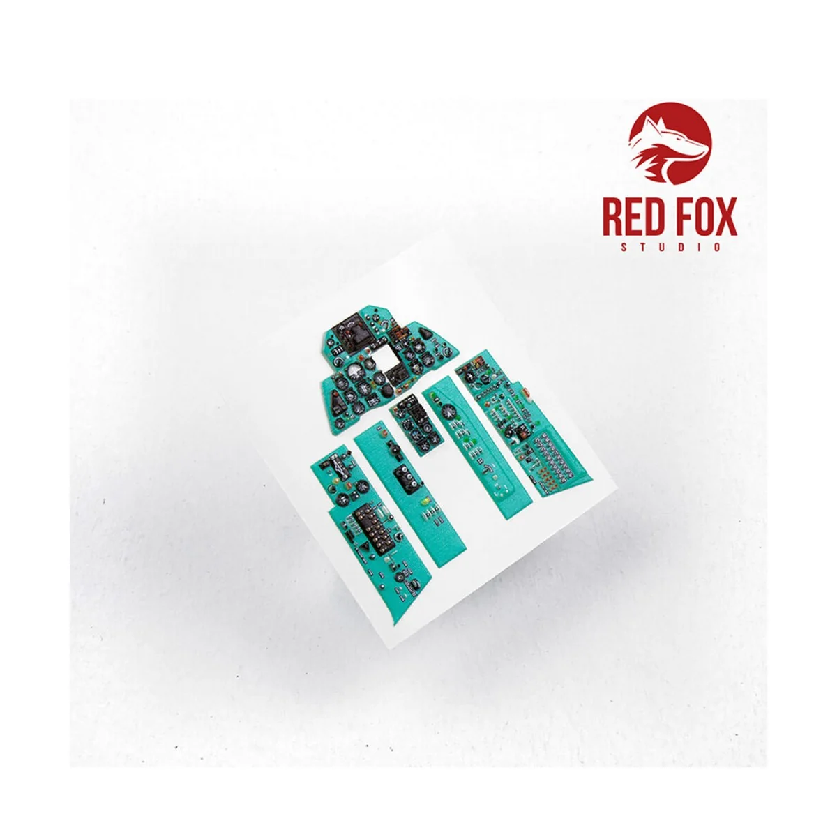 1/48 MiG-21MF Fishbed J (for Academy kit) - Red Fox Studio RFSQS-48015