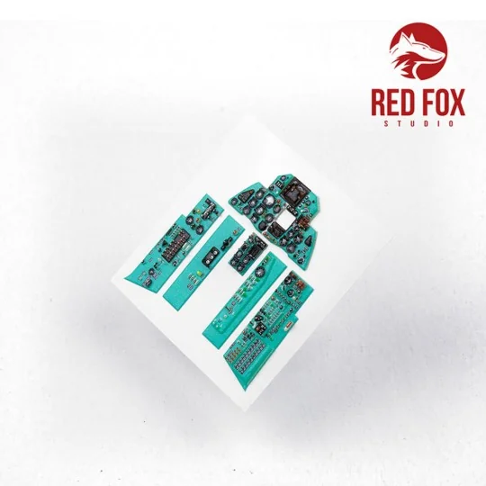 1/48 MiG-21MF Fishbed J (for Academy kit), 1/48 - Red Fox Studio RF...