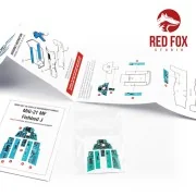 1/48 MiG-21MF Fishbed J (for Academy kit) - Red Fox Studio RFSQS-48015