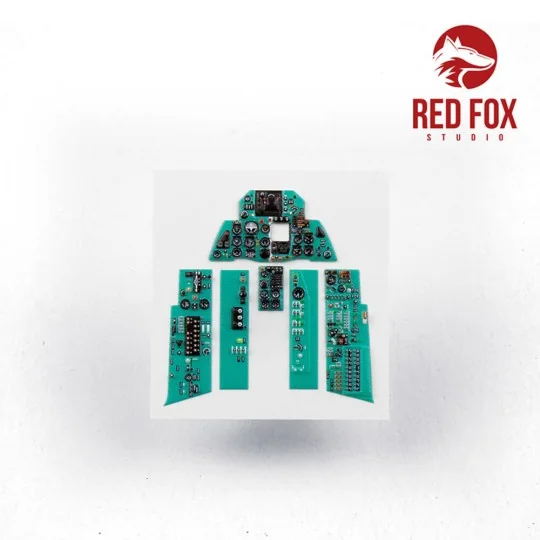 1/48 MiG-21MF Fishbed J (for Academy kit) - Red Fox Studio RFSQS-48015