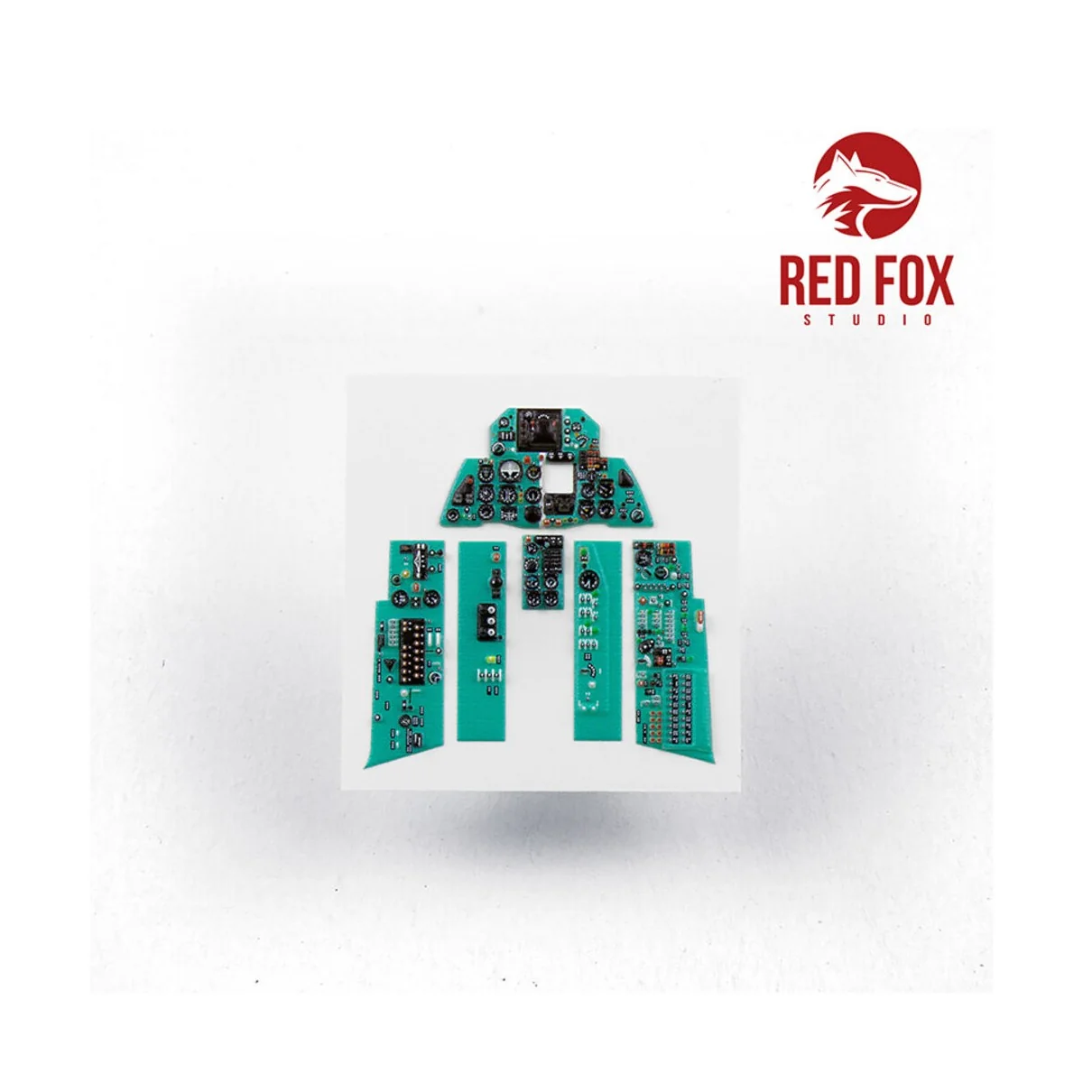 1/48 MiG-21MF Fishbed J (for Academy kit), 1/48 - Red Fox Studio RF...