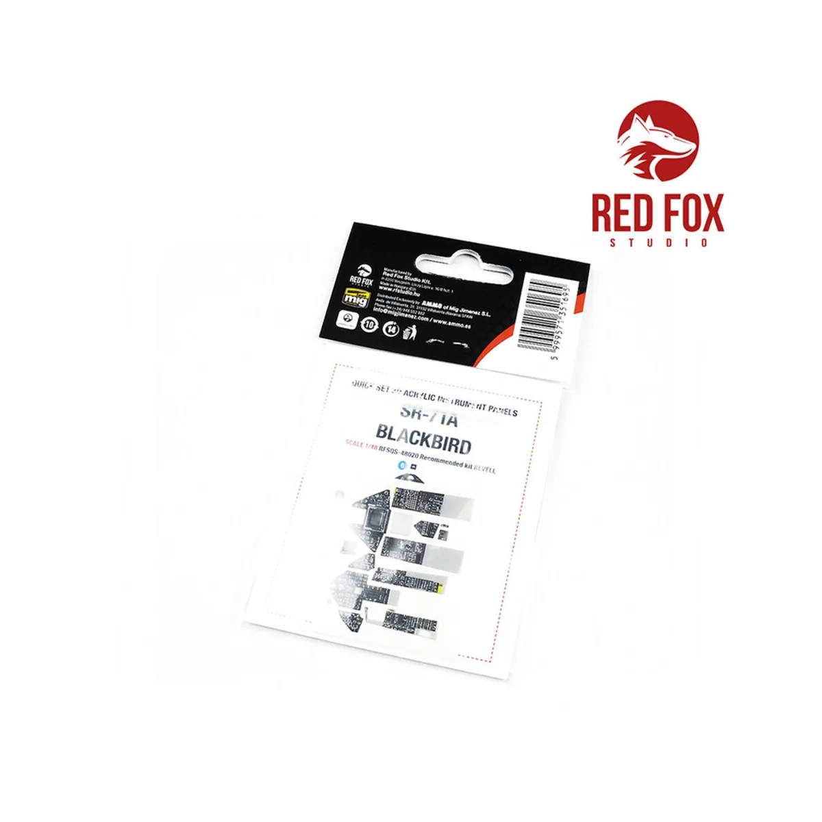 1/48 SR-71A Blackbird(for Revell kit), 1/48 - Red Fox Studio RFSQS-...