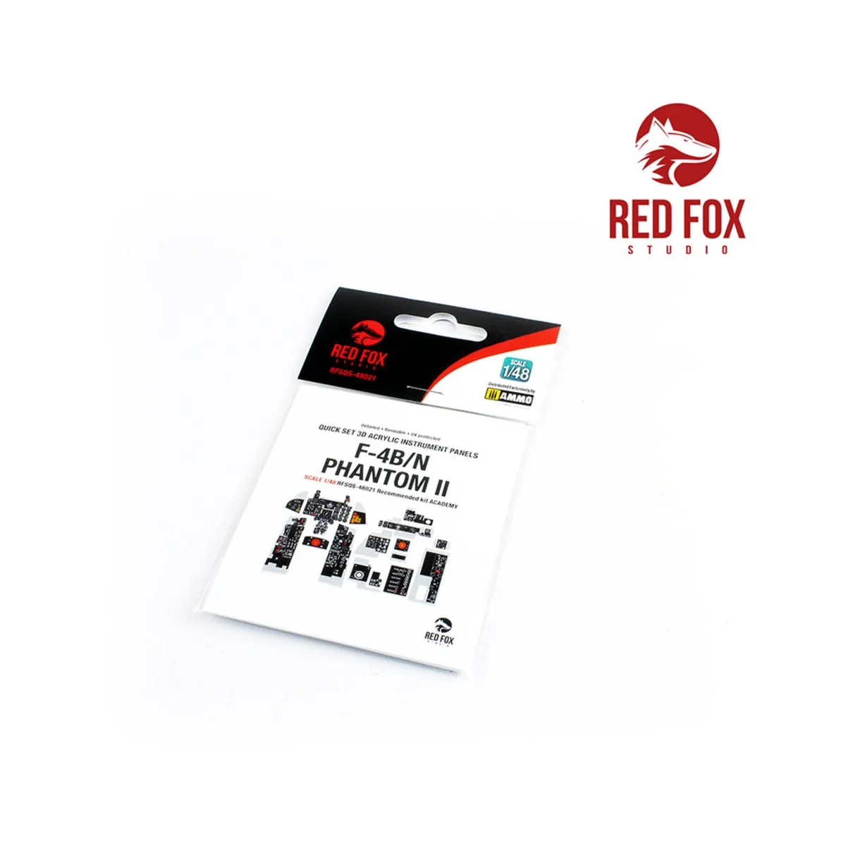 1/48 F-4B/N Phantom II (for Academy kit), 1/48 - Red Fox Studio RFS...
