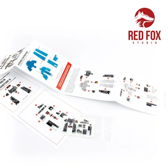 1/48 F-4B/N Phantom II (for Academy kit) - Red Fox Studio RFSQS-48021