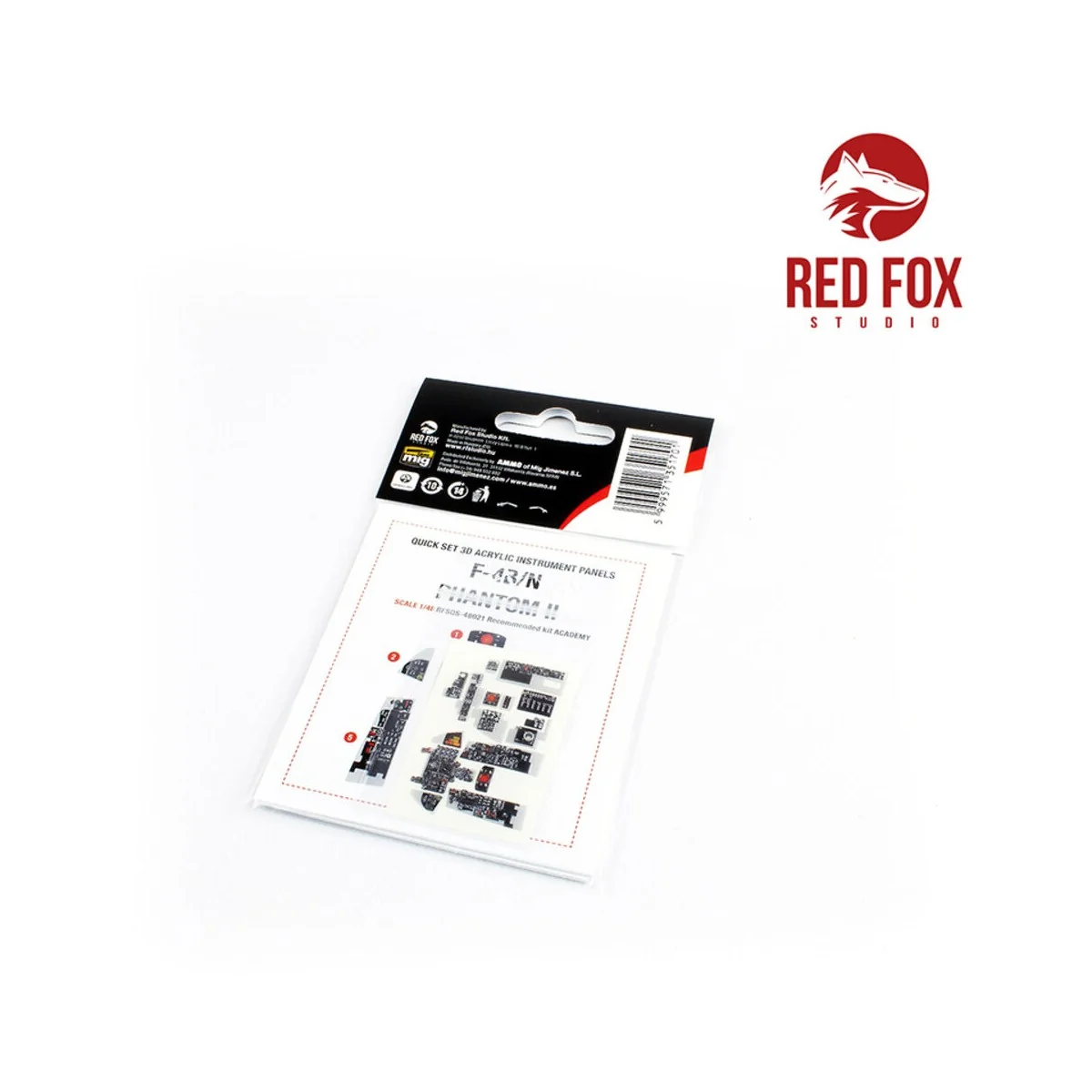 1/48 F-4B/N Phantom II (for Academy kit), 1/48 - Red Fox Studio RFS...