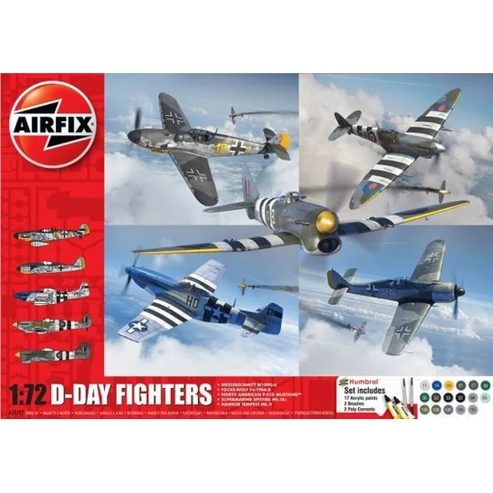 D-Day Fighters Gift Set, 1/72 - Airfix A50192