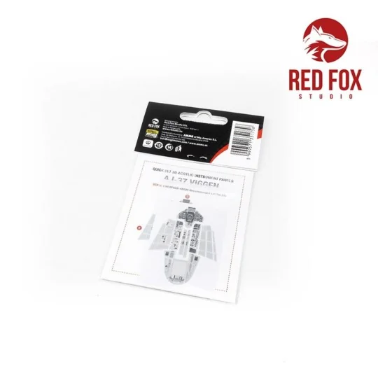 Saab AJ-37 Viggen (for Italeri kit), 1/48 - Red Fox Studio RFSQS-48026