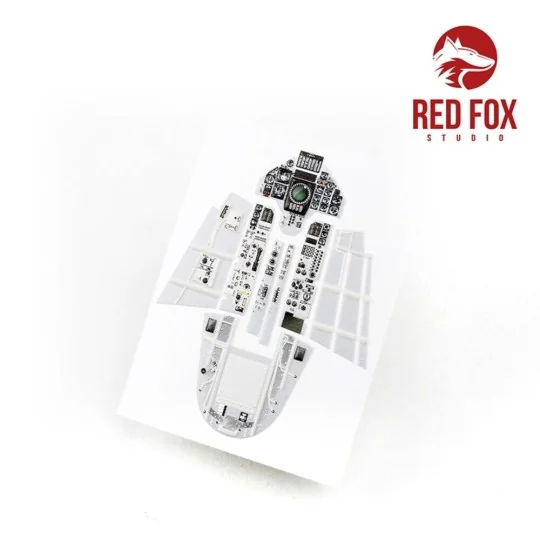 Saab AJ-37 Viggen (for Italeri kit), 1/48 - Red Fox Studio RFSQS-48026