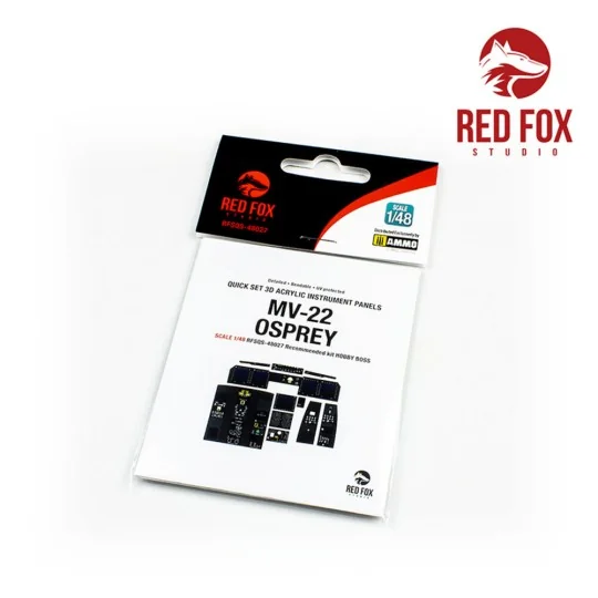 1/48 MV-22 Osprey (for Hobby Boss Kit), 1/48 - Red Fox Studio RFSQS...