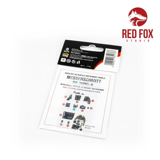 1/48 Messerschmitt Bf 109G-6 with WFR.GR.21 Rocket Panel (for Tamiy...