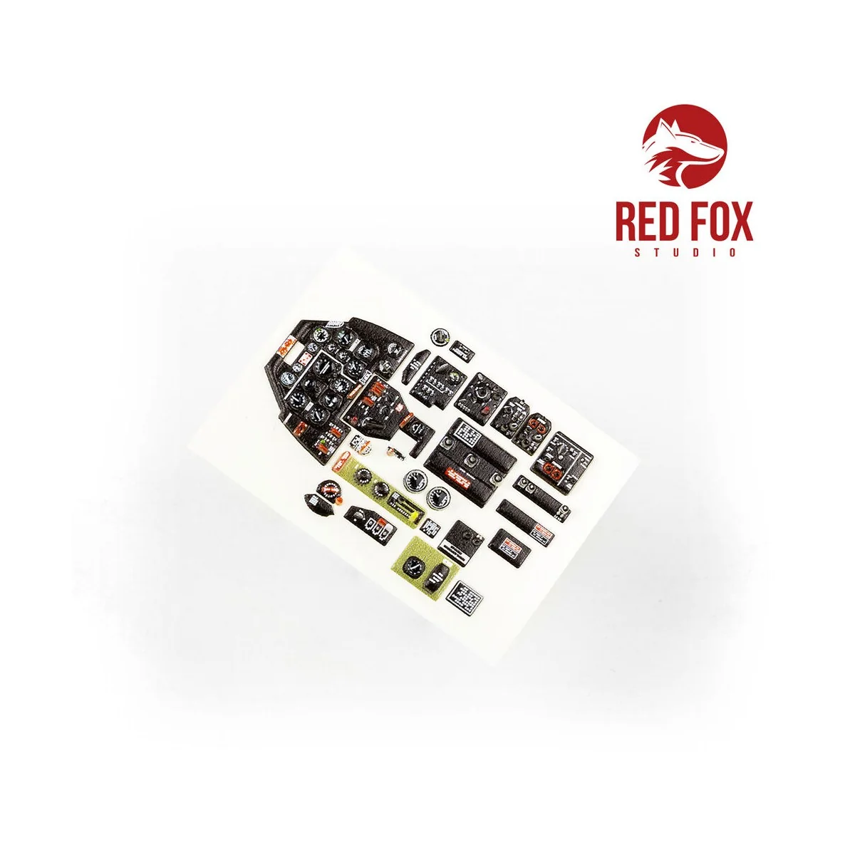 1/48 P-51D Mustang (for Tamiya kit), 1/48 - Red Fox Studio RFSQS-48030