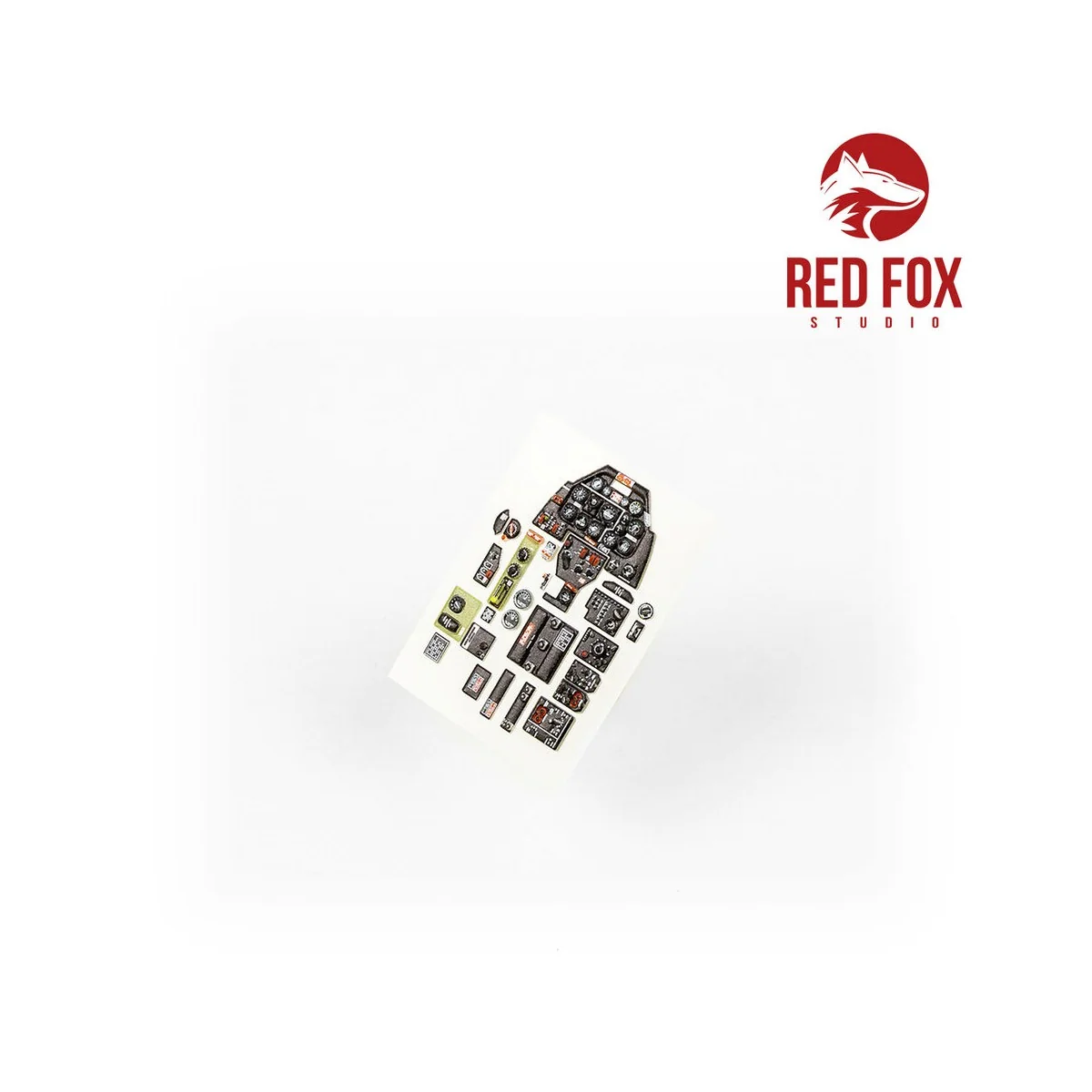 1/48 P-51D Mustang (for Tamiya kit), 1/48 - Red Fox Studio RFSQS-48030